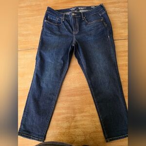Torrid Perfect Ankle Vintage Stretch Dark Blue Ankle Jeans